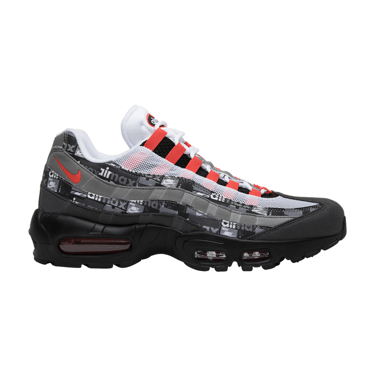 Atmos x Air Max 95 'We Love Nike' — Black/Safety Orange-Medium Ash-Dark Ash