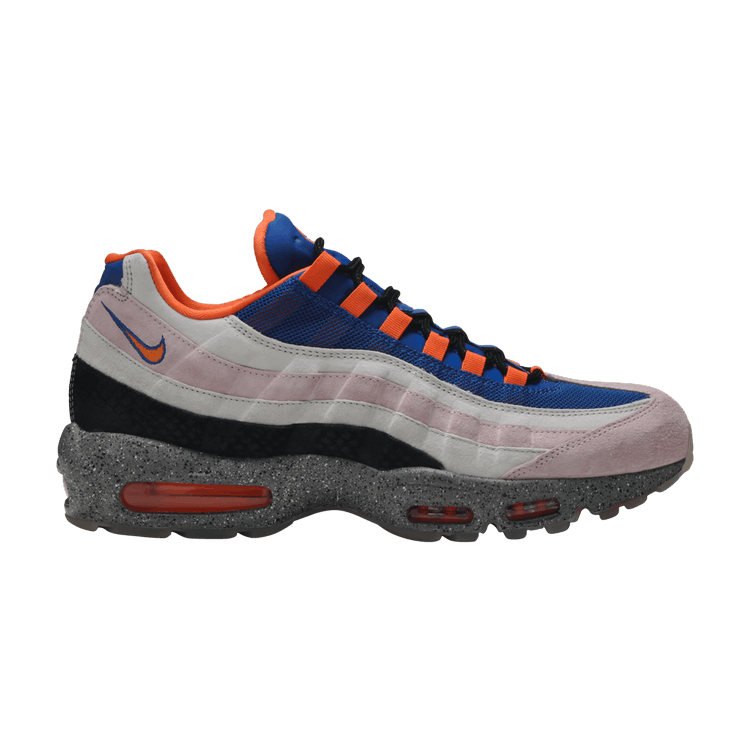 Nike Air Max 95 'Mowabb' — Champagne/Safety Orange-Sport Royal
