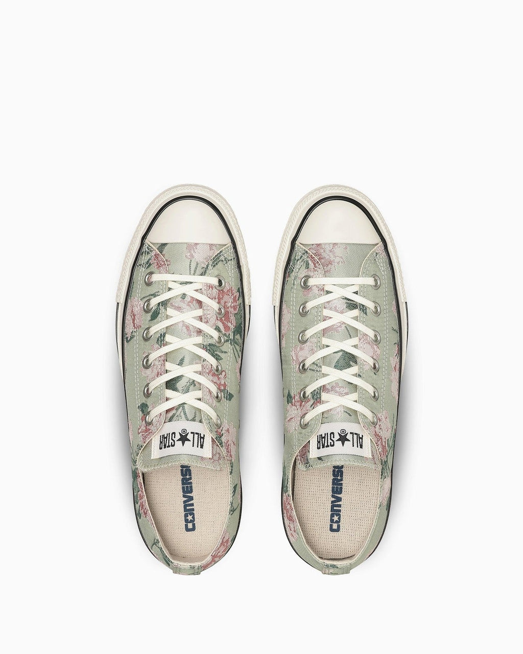 31318091 Converse All Star Aged FJ OX Smoky GreenClassic Pink (Men's)