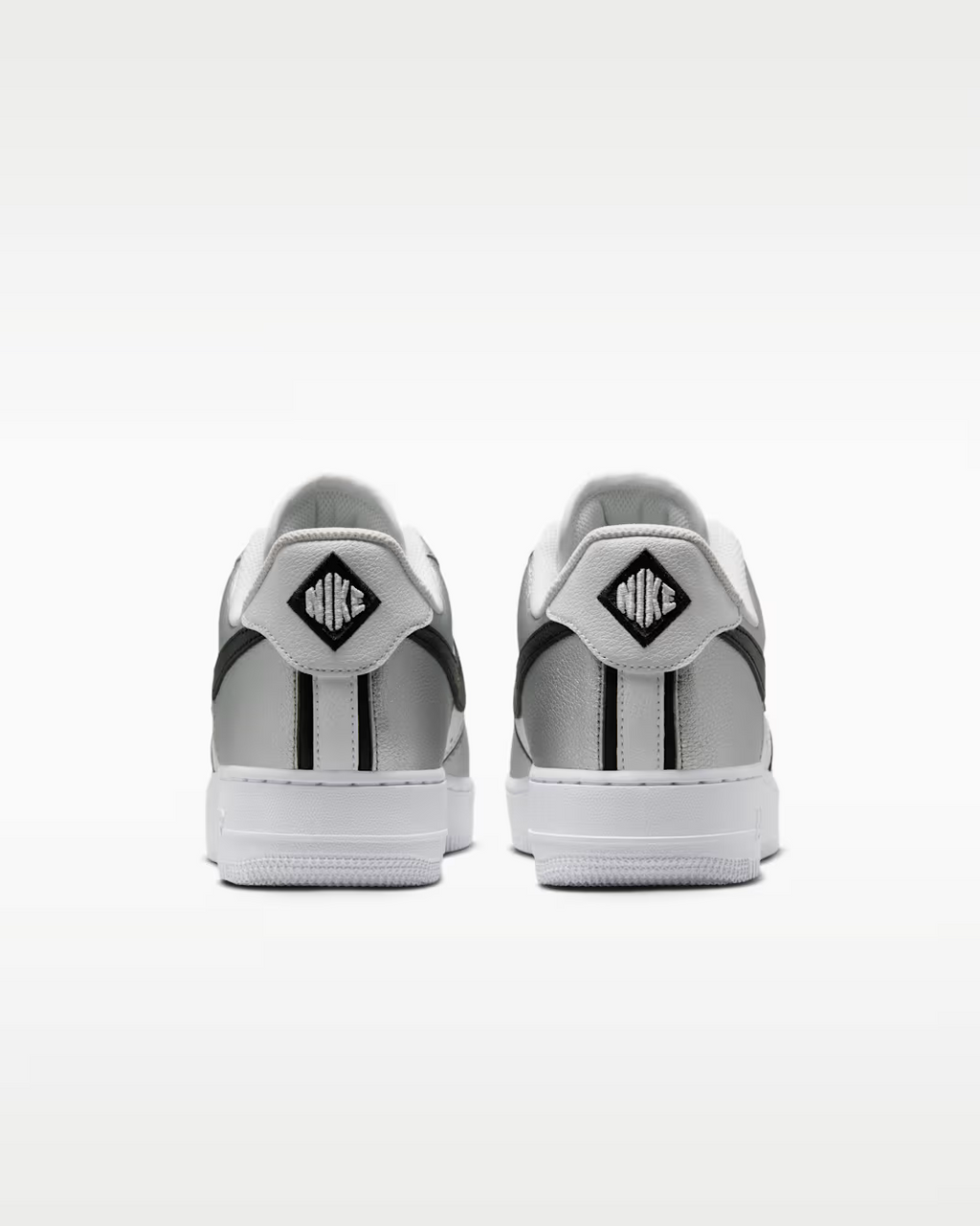 IM5752-001 Nike Air Force 1 '07 LV8 "Metallic Silver/White" (Men's)