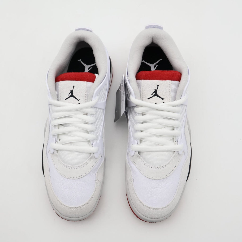 FQ7939-102 Nike Air Jordan 4 RM White Varsity Red Black Neutral Grey (Men's)