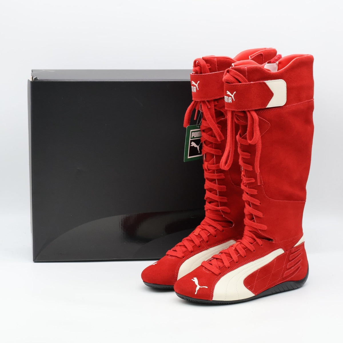 403770-02 Puma Speedcat Boot For All Time Red Frosted Ivory (Women's)