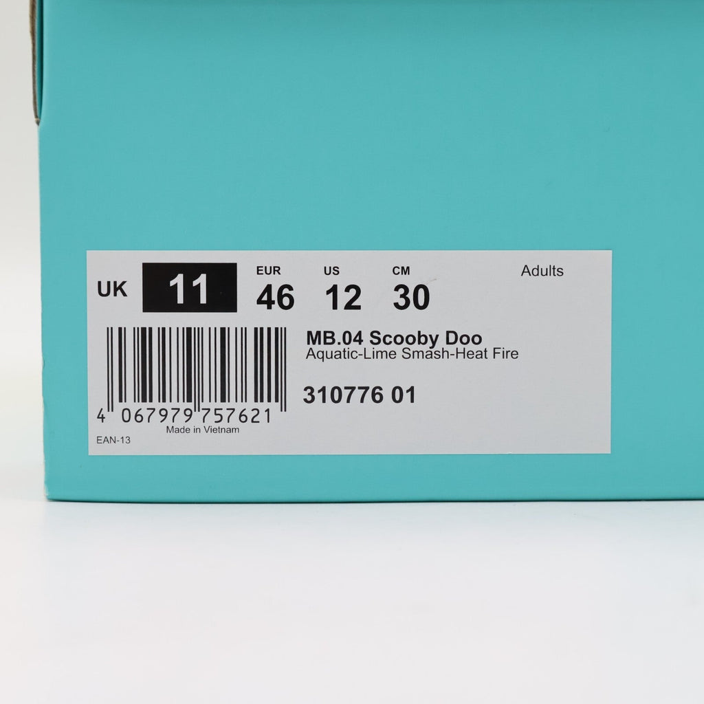 310776-01 Scooby-Doo Ã Puma MB.04 Aquatic Lime SmashHeat Fire (Men's)