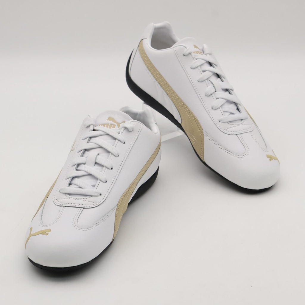 401603-01 Puma Speedcat Leather Puma White Toasted Almond (Men's)