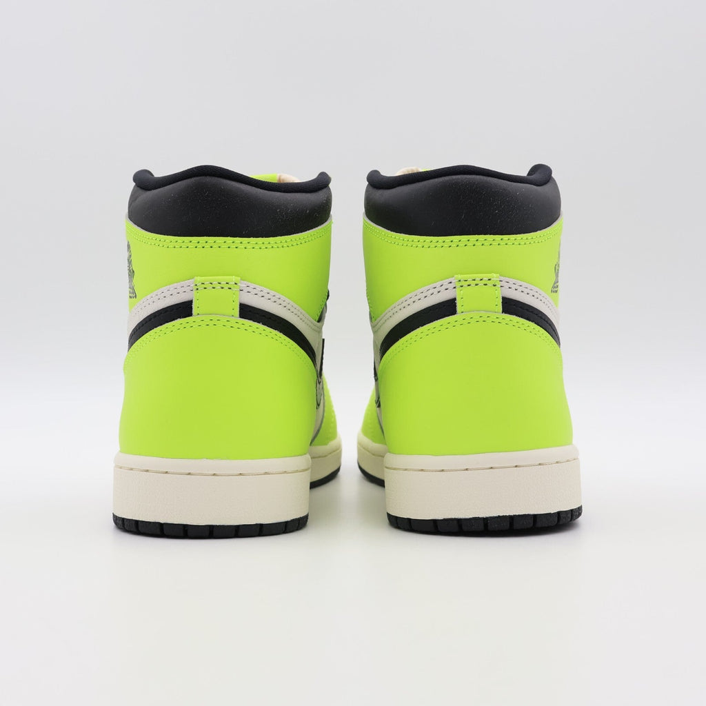 555088-702 Nike Air Jordan 1 High OG Volt Visionaire Vivid Yellow Black (Men's)