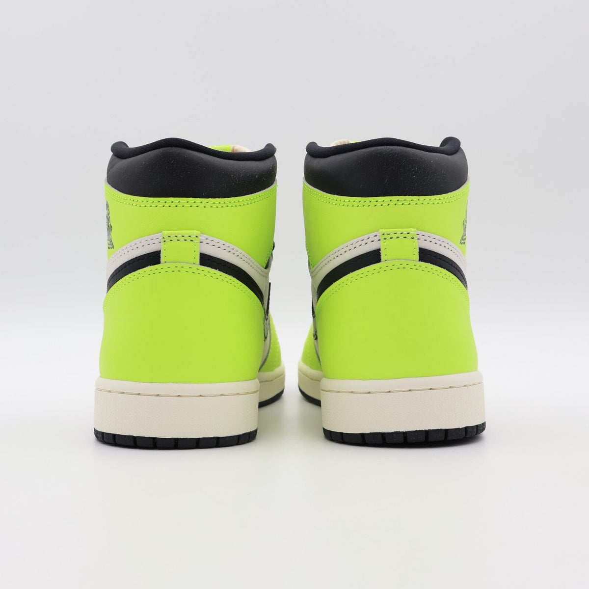 555088-702 Nike Air Jordan 1 High OG Volt Visionaire Vivid Yellow Black (Men's)