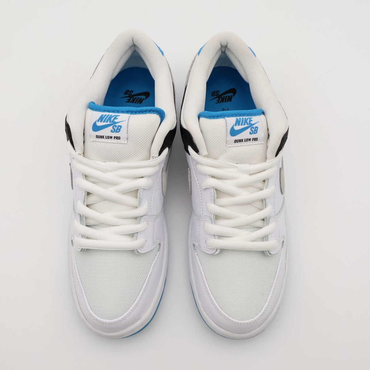 BQ6817-101 Nike SB Dunk Low Laser Blue White Black Grey