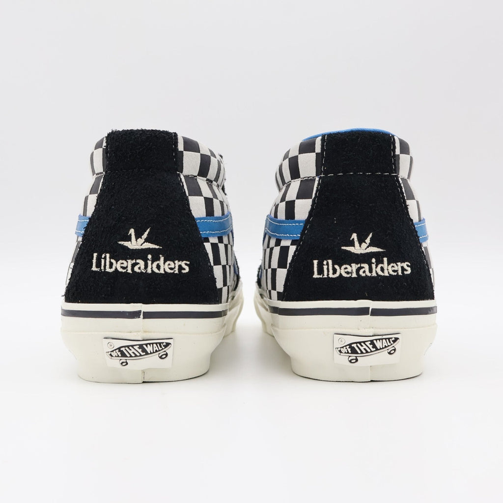 VN000N047Z2 Liberaiders Vans LX Slip-On Reissue 98 Checkerboard Blue (Men's)