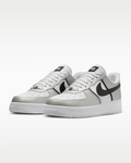 IM5752-001 Nike Air Force 1 '07 LV8 "Metallic Silver/White" (Men's)
