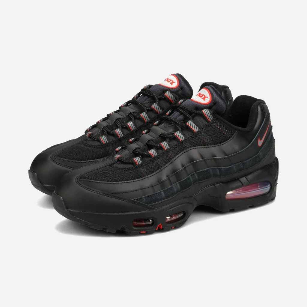 IH1228-003 Nike Air Max 95 Big Bubble Racing Pack Black Red (Men's)