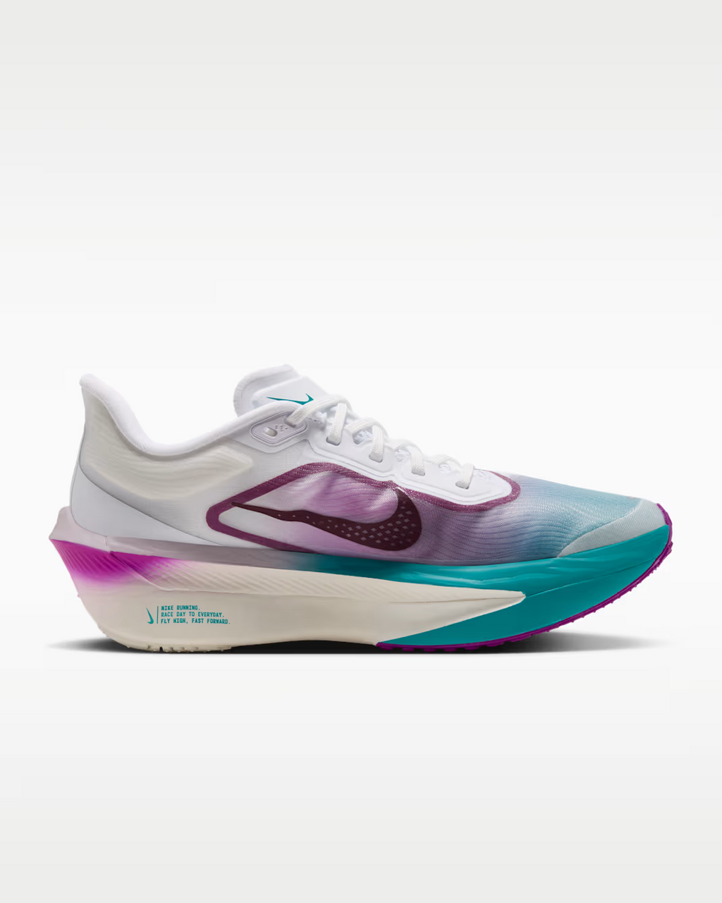 FN8455-108 Nike Women's Zoom Fly 6 "White/Vivid Purple" (Women's)