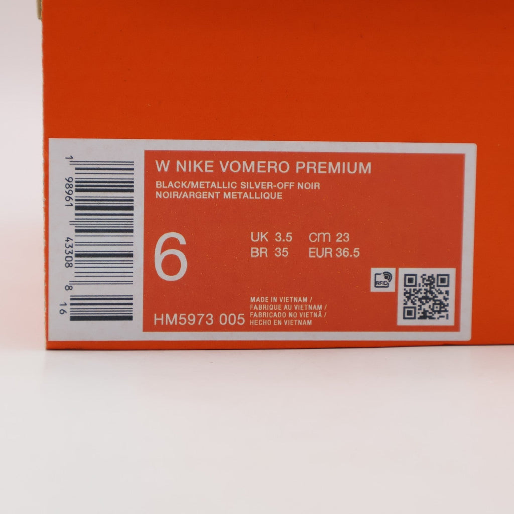 HM5973-005 Nike Vomero Premium "Black/Off Noir" (Women's)