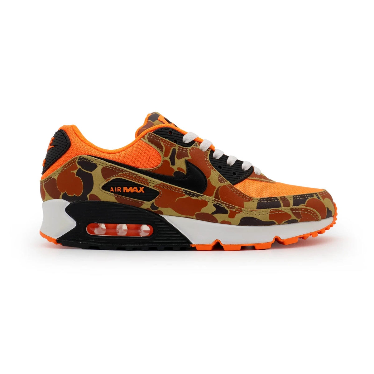 CW4039-800 Nike Air Max 90 Total Orange Duck Camo Black (Men's)
