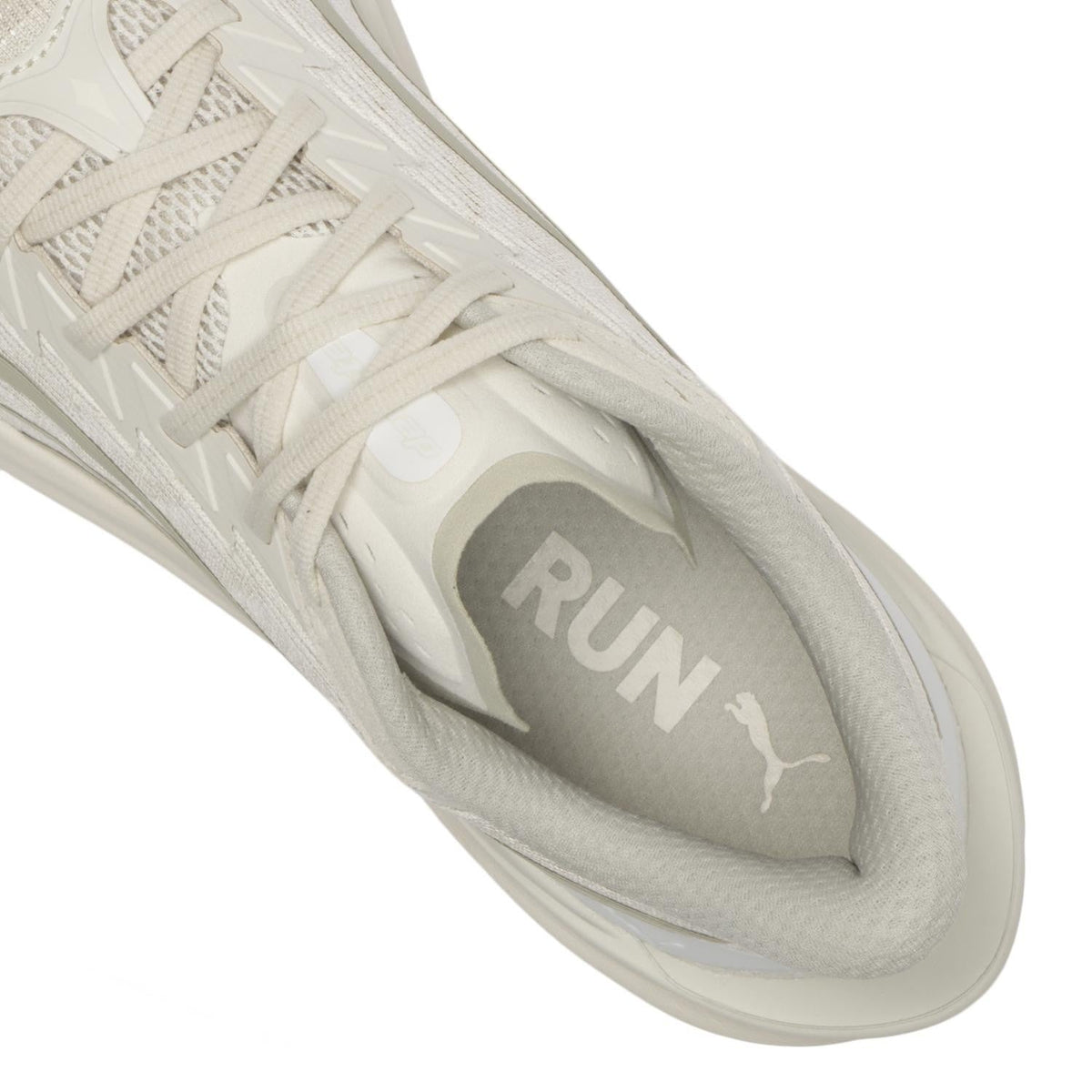 312123-14 Puma Deviate Nitro 4 Alpine Snow Warm White (Men's)