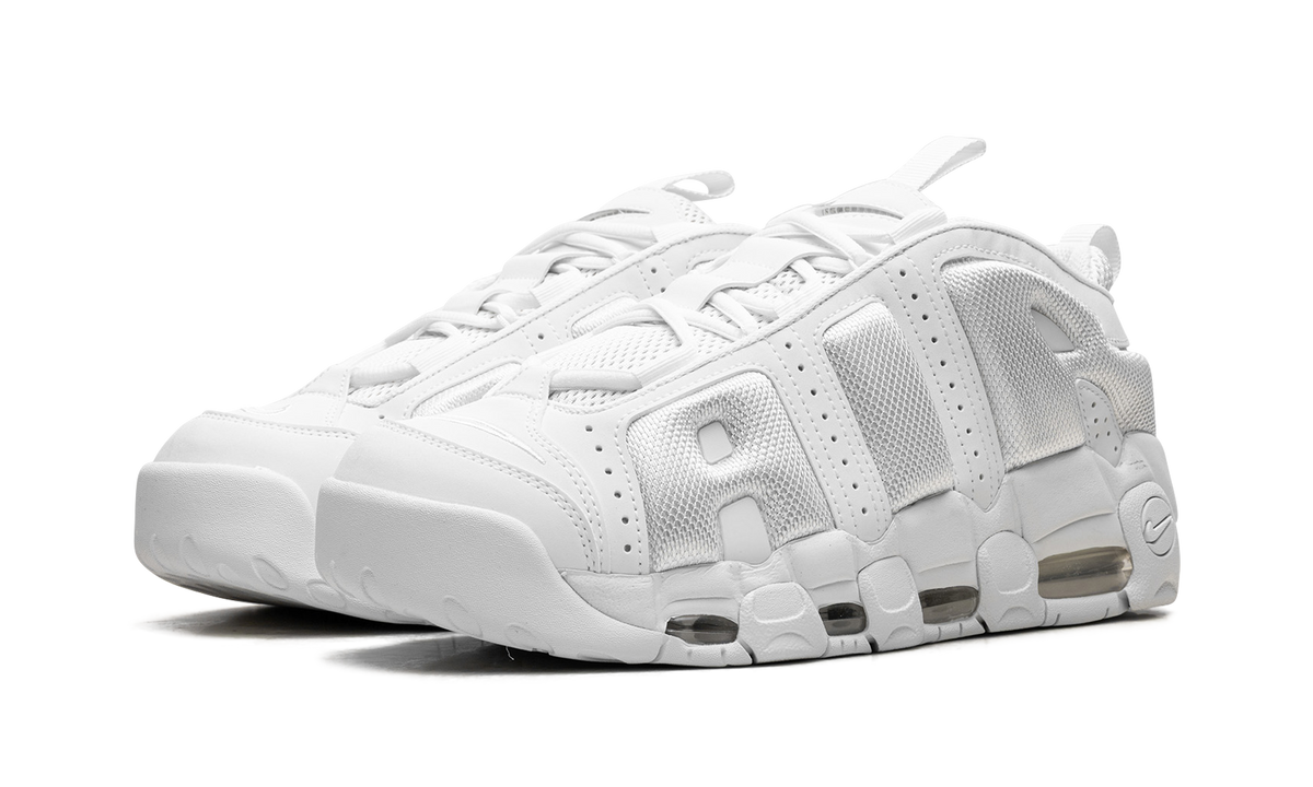 Air More Uptempo Low "triple white" FZ3055 100