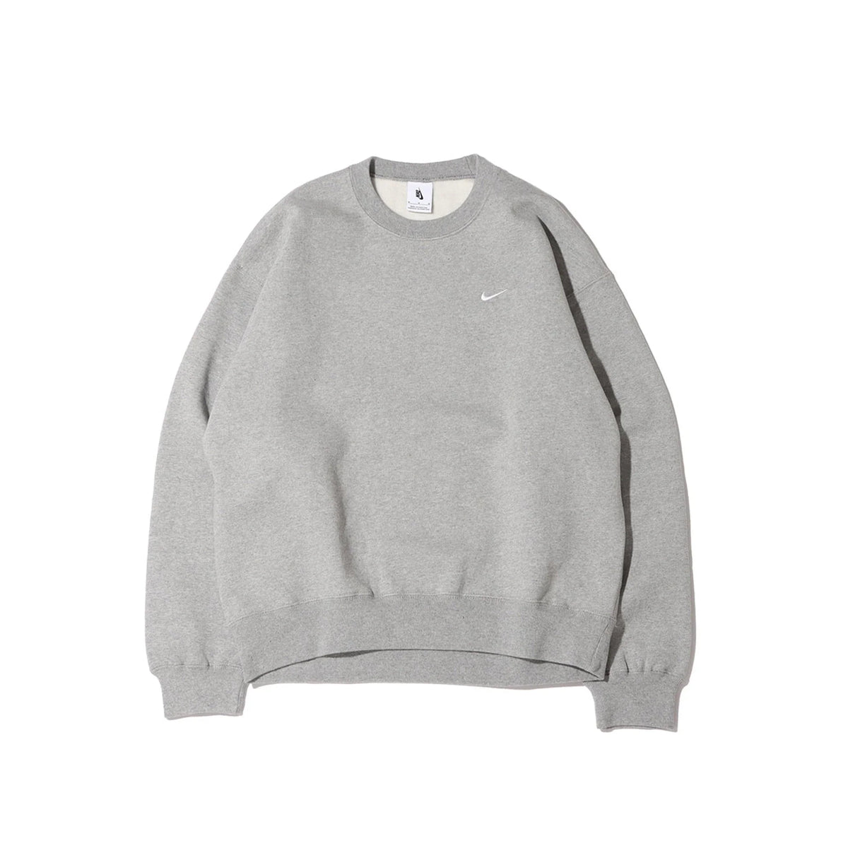 Nike Lab Fleece Crewneck 'Heather Grey' (2021)