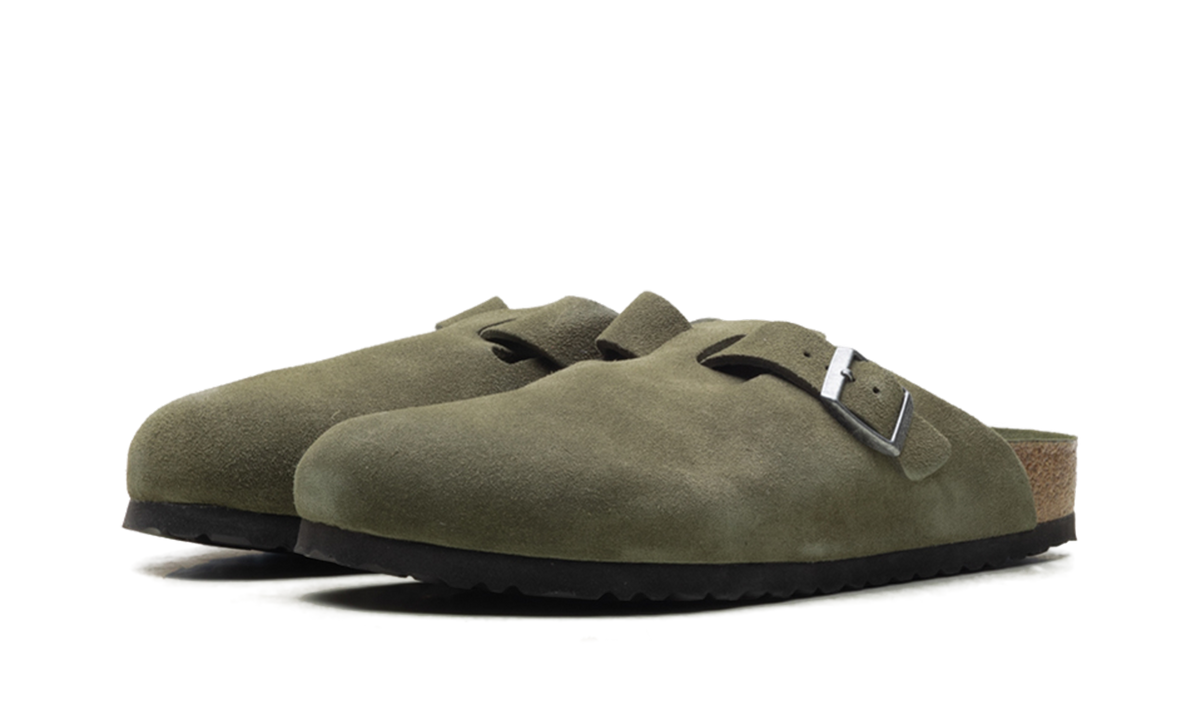 Boston BS Suede Leather "Olive" 1030879
